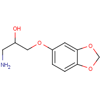 1-Amino-3-(1,3-benzodioxol-5-yloxy)propan-2-ol