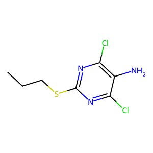 4,6-Dichloro-2-(propylthio)pyrimidin-5-amine