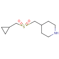 4-((Cyclopropylmethylsulfonyl)methyl)piperidine