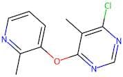 4-(2-Methylpyridin-3-yloxy)-6-chloro-5-Methylpyrimidine