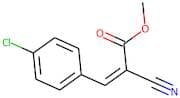 Methyl (2Z)-3-(4-chlorophenyl)-2-cyanoprop-2-enoate