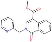 Methyl 1-oxo-2-[(pyridin-2-yl)methyl]-1,2-dihydroisoquinoline-4-carboxylate