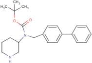 Biphenyl-4-ylmethyl-piperidin-3-yl-carbamic acid tert-butyl ester