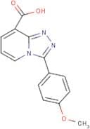 3-(4-Methoxyphenyl)-[1,2,4]triazolo[4,3-a]pyridine-8-carboxylic acid