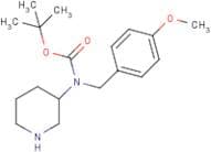 tert-Butyl 4-methoxybenzylpiperidin-3-ylcarbamate