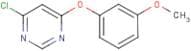 4-(3-Methoxyphenoxy)-6-chloropyrimidine