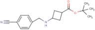 tert-Butyl 3-(4-cyanobenzylamino)cyclobutanecarboxylate