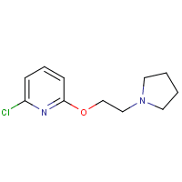 2-(2-(Pyrrolidin-1-yl)ethoxy)-6-chloropyridine