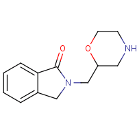 2-((Morpholin-2-yl)methyl)isoindolin-1-one