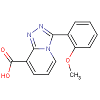3-(2-Methoxyphenyl)-[1,2,4]triazolo[4,3-a]pyridine-8-carboxylic acid