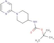 tert-Butyl 1-(pyrazin-2-yl)piperidin-4-ylcarbamate
