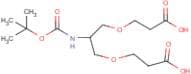 2-(t-Butoxycarbonylamido)-1,3-bis (carboxylethoxy)propane