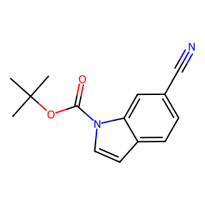 6-Cyano-1H-indole, N-BOC protected