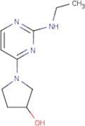 1-(2-(Ethylamino)pyrimidin-4-yl)pyrrolidin-3-ol
