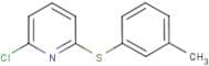 2-(m-Tolylthio)-6-chloropyridine