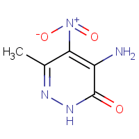 4-Amino-6-methyl-5-nitropyridazin-3(2H)-one