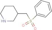 3-((Phenylsulfonyl)methyl)piperidine