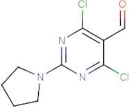 4,6-Dichloro-2-(pyrrolidin-1-yl)pyrimidine-5-carbaldehyde