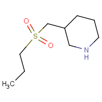 3-((Propylsulfonyl)methyl)piperidine