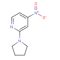 4-Nitro-2-(pyrrolidin-1-yl)pyridine