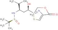 Ethyl 2-((1R,3R)-3-(n-sulfinyl)amino-1-hydroxy-4-mEthylpentyl)thiazole-4-carboxylate