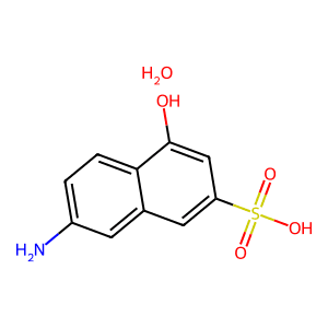 7-Amino-4-hydroxy-2-naphthalenesulfonic acid monohydrate