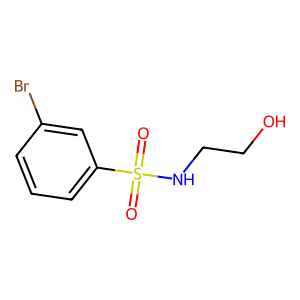 3-Bromo-N-(2-hydroxyethyl)benzenesulphonamide