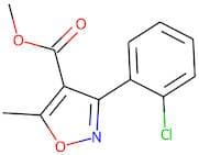 Methyl 3-(2-chlorophenyl)-5-methyl-1,2-oxazole-4-carboxylate