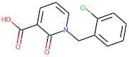 1-[(2-Chlorophenyl)methyl]-2-oxo-1,2-dihydropyridine-3-carboxylic acid
