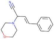 (3E)-2-(Morpholin-4-yl)-4-phenylbut-3-enenitrile