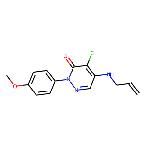 4-Chloro-2-(4-methoxyphenyl)-5-[(prop-2-en-1-yl)amino]-2,3-dihydropyridazin-3-one