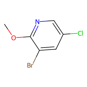 3-Bromo-5-chloro-2-methoxypyridine