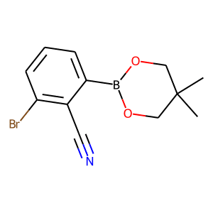 3-Bromo-2-cyanobenzeneboronic acid neopentyl glycol ester