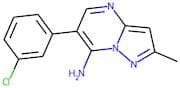6-(3-Chlorophenyl)-2-methylpyrazolo[1,5-a]pyrimidin-7-amine