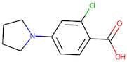 2-Chloro-4-(pyrrolidin-1-yl)benzoic acid
