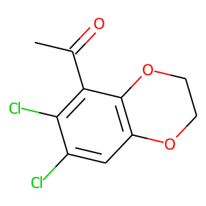 1-(6,7-Dichloro-2,3-dihydro-1,4-benzodioxin-5-yl)ethan-1-one
