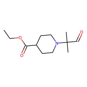Ethyl 1-(2-methyl-1-oxopropan-2-yl)piperidine-4-carboxylate