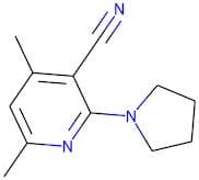 4,6-Dimethyl-2-(pyrrolidin-1-yl)nicotinonitrile
