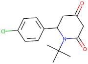 1-tert-Butyl-6-(4-chlorophenyl)piperidine-2,4-dione
