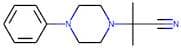2-Methyl-2-(4-phenylpiperazin-1-yl)propanenitrile