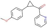2-[2-(4-Methoxyphenyl)cyclopropanecarbonyl]pyridine