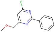 4-Chloro-6-(methoxymethyl)-2-phenylpyrimidine