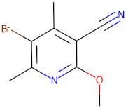 5-Bromo-2-methoxy-4,6-dimethylpyridine-3-carbonitrile