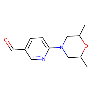 6-(2,6-Dimethylmorpholin-4-yl)pyridine-3-carbaldehyde