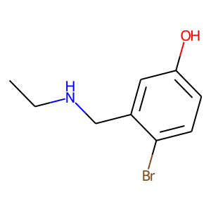 4-Bromo-3-[(ethylamino)methyl]phenol