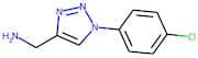 [1-(4-Chlorophenyl)-1H-1,2,3-triazol-4-yl]methanamine
