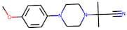 2-[4-(4-Methoxyphenyl)piperazin-1-yl]-2-methylpropanenitrile