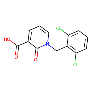 1-[(2,6-Dichlorophenyl)methyl]-2-oxo-1,2-dihydropyridine-3-carboxylic acid