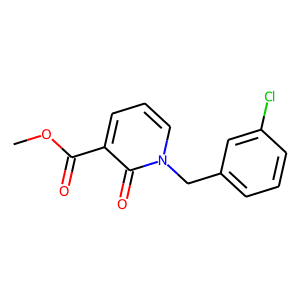 Methyl 1-[(3-chlorophenyl)methyl]-2-oxo-1,2-dihydropyridine-3-carboxylate
