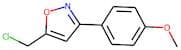 5-(Chloromethyl)-3-(4-methoxyphenyl)-1,2-oxazole